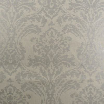 metallic silver damask fabric|Covington Silver Metallic Damask .